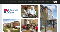 Desktop Screenshot of lifestylecare.co.uk